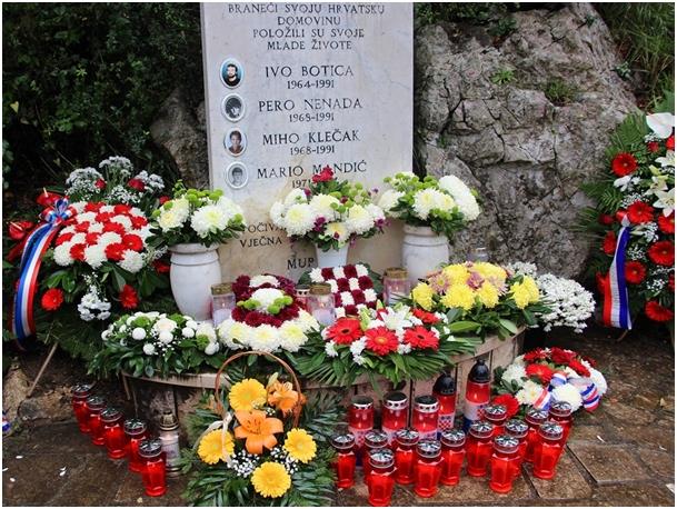 FOTO Sjećanje na naše branitelje Iva, Pera, Miha i Marija