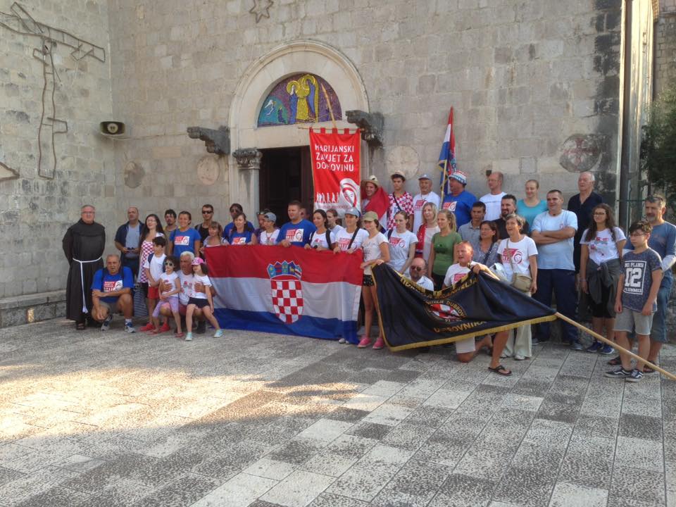 Četvrti “Marijanski zavjet za domovinu” završio dolaskom u Dubrovnik i misom zahvalnicom