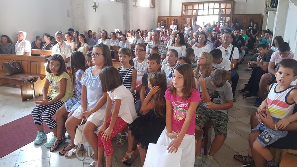 Početak školske godine u župi Rožat, 9. rujna 2018.