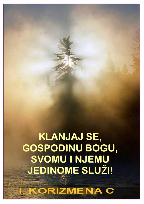 ČISTA SRIJEDA i I. KORIZMENA